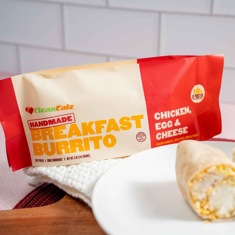 High Protein Breakfast Burritos