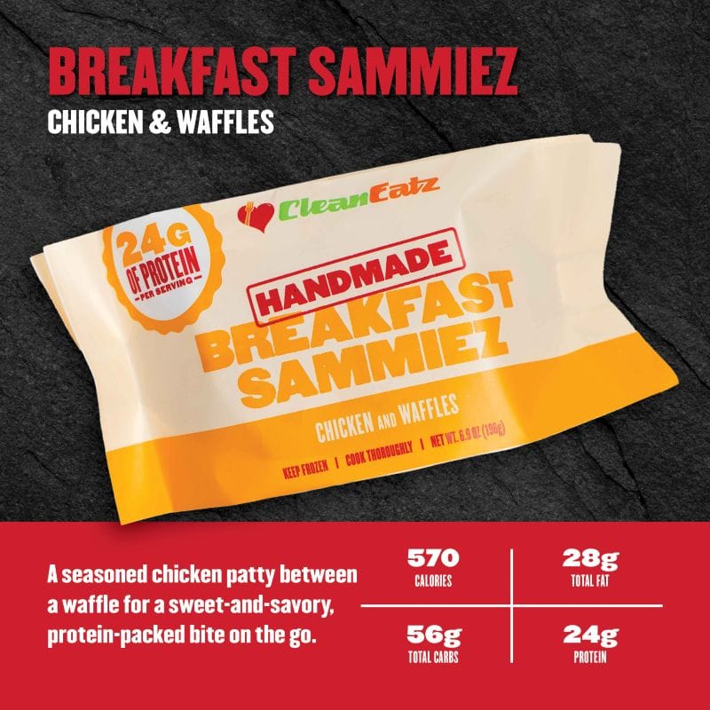 High Protein Breakfast Sandwiches