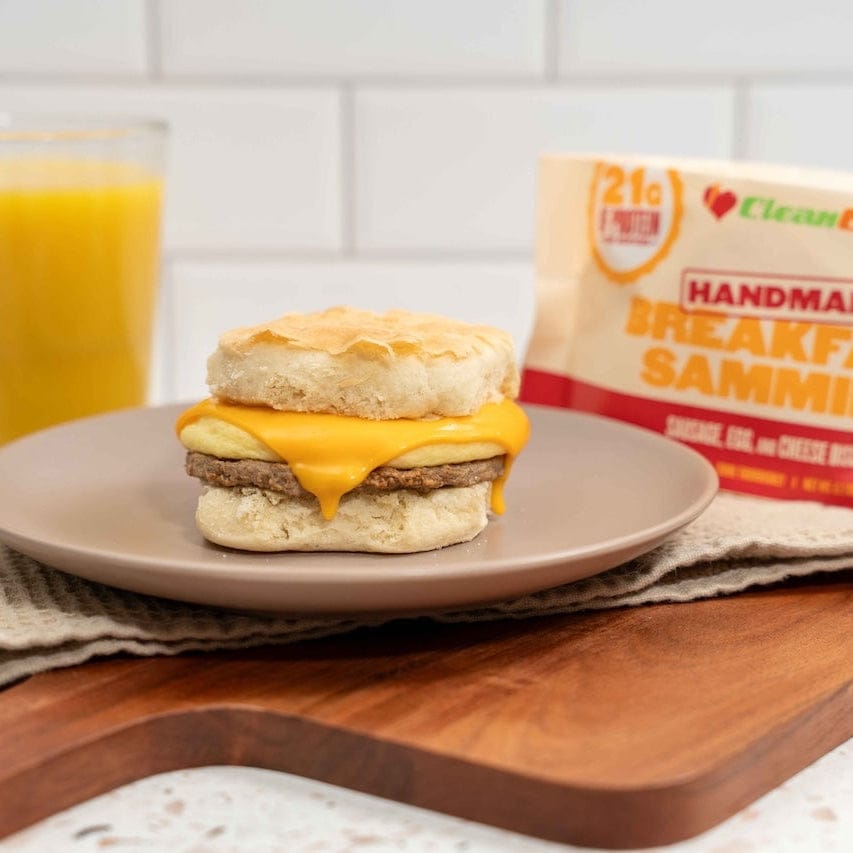 High Protein Breakfast Sandwiches