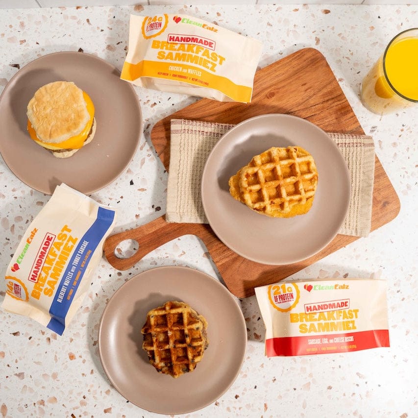 High Protein Breakfast Sandwiches