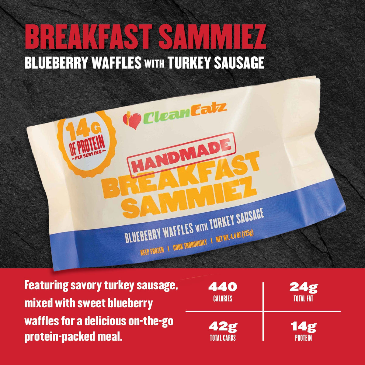 High Protein Breakfast Sandwiches