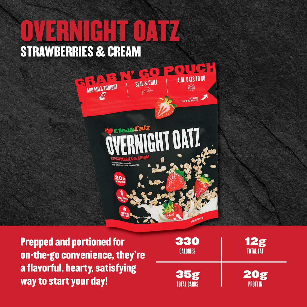 High Protein Overnight Oats